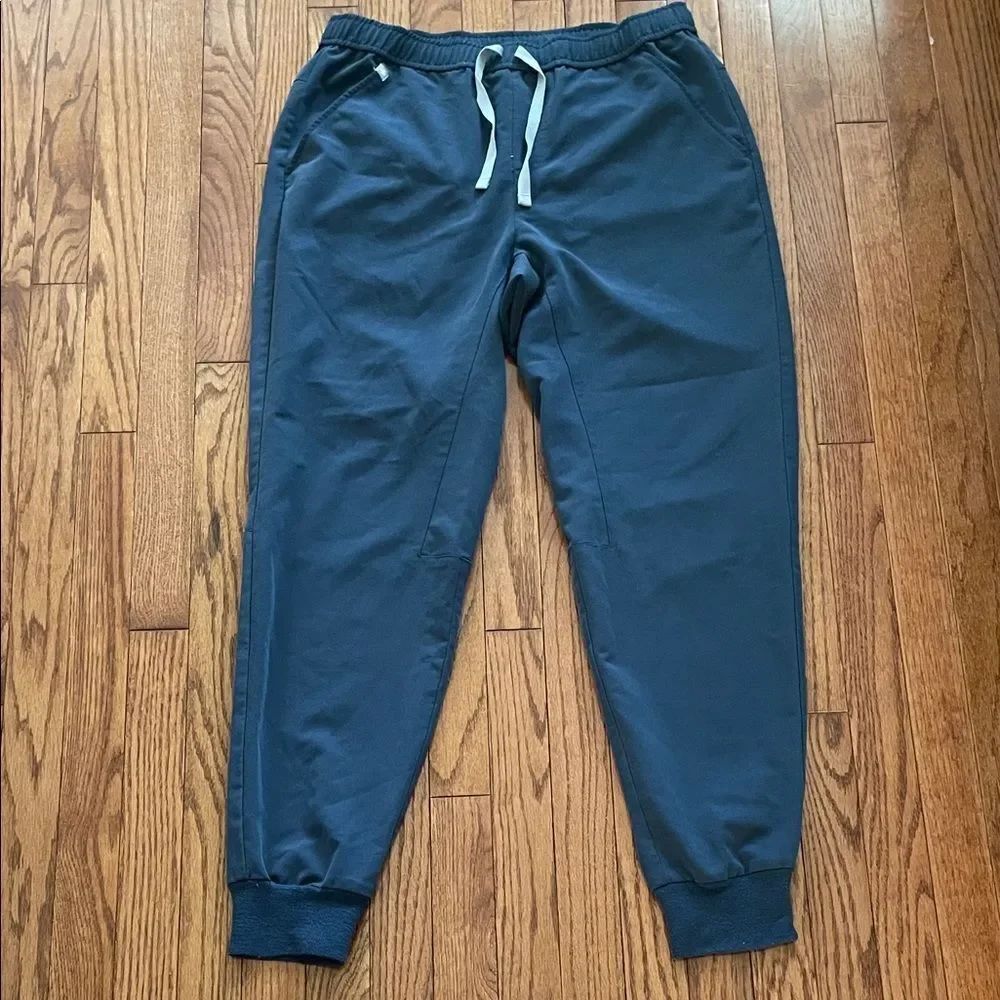 Figs Dark Blue Scrub Jogger Pants Women’s Sz Large